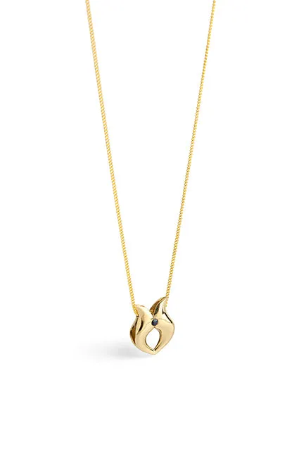 Gold Lady Love Necklace