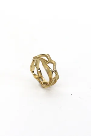 GOLD SAIRA RING