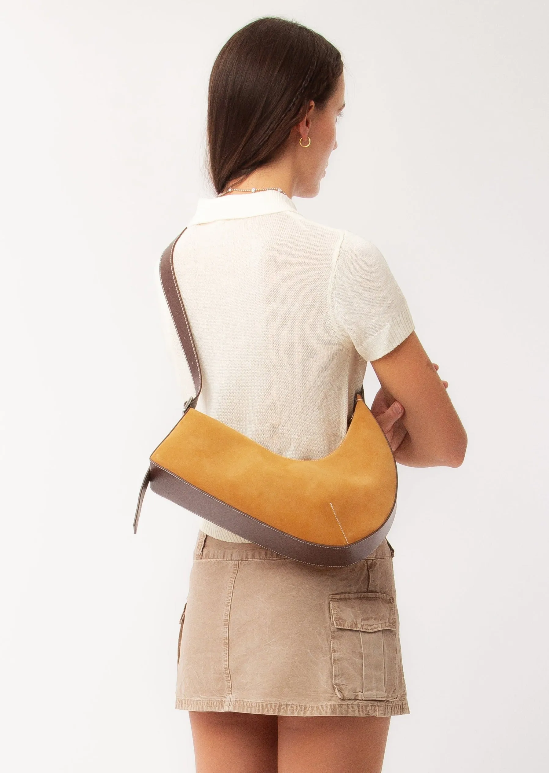 Gondol - Suede Camel Marron
