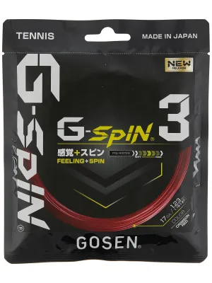 Gosen G-SPIN3 17 Crimson Red String