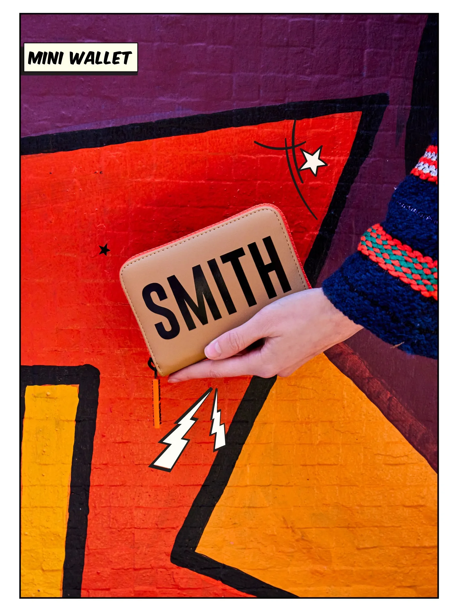 Gotham Petite Wallet Kraft