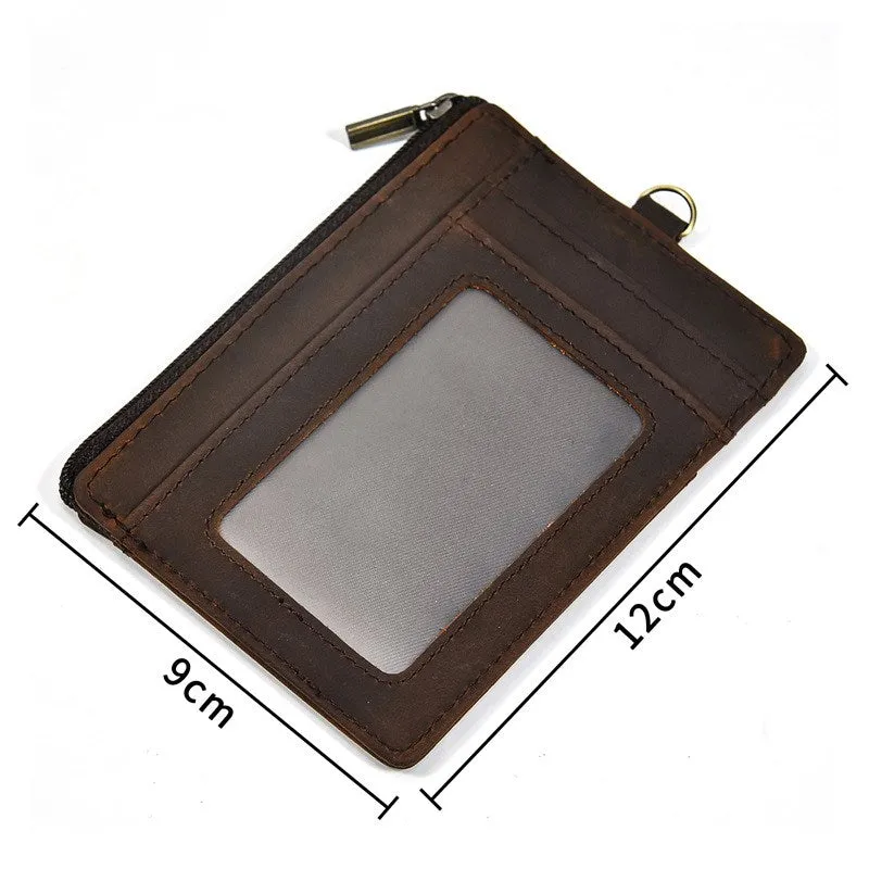 Groomsmen Gift Personalized Leather Money Clip Chain Card Holder
