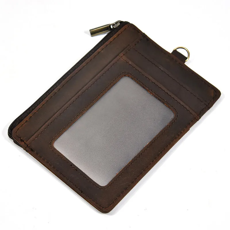 Groomsmen Gift Personalized Leather Money Clip Chain Card Holder
