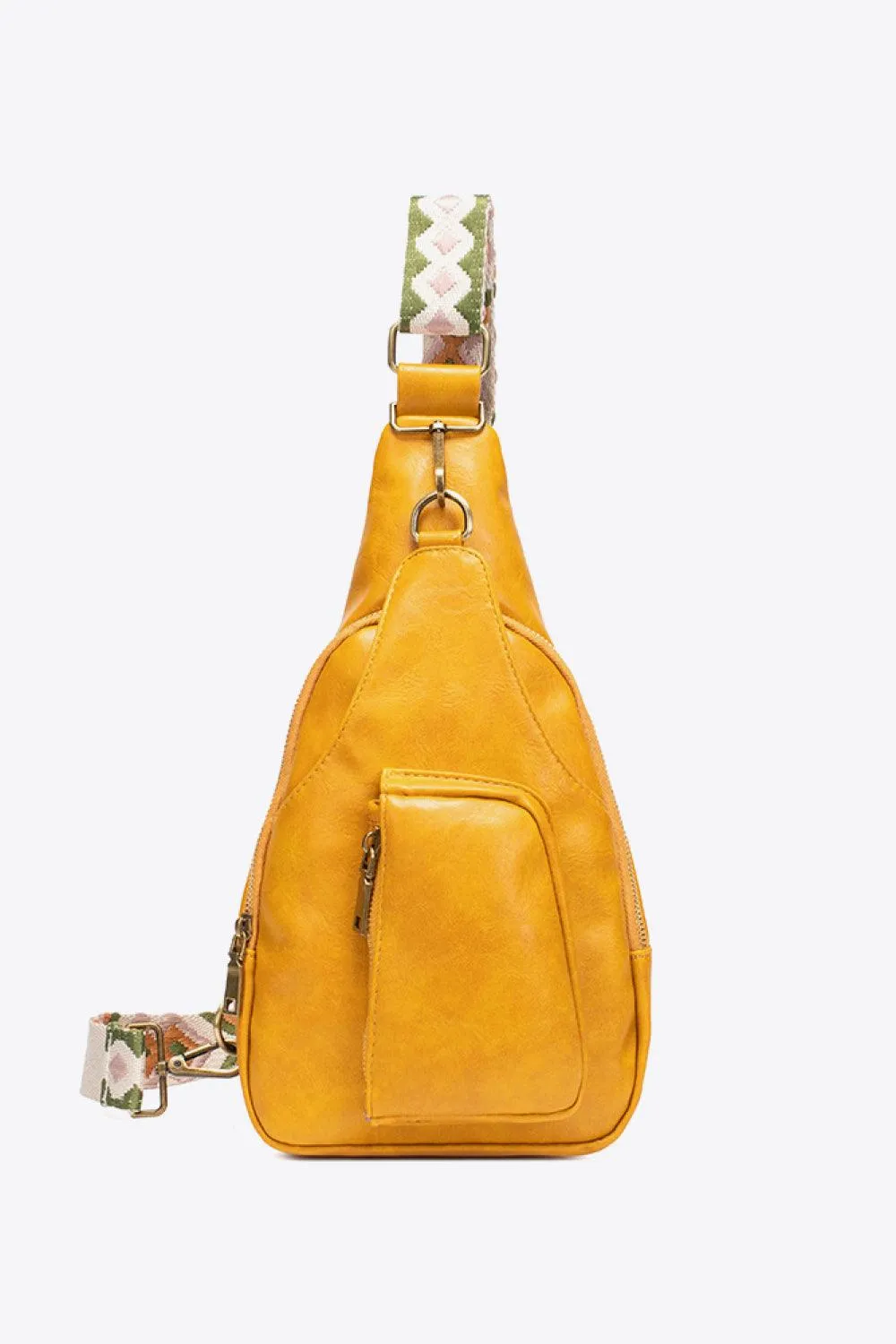 Hazel Blues® |  All The Feels PU Leather Sling Bag