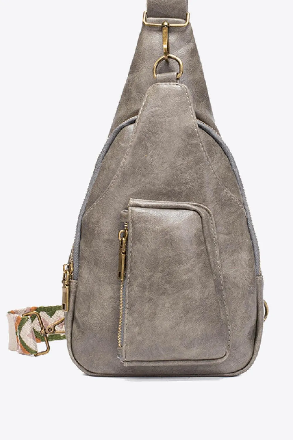 Hazel Blues® |  All The Feels PU Leather Sling Bag