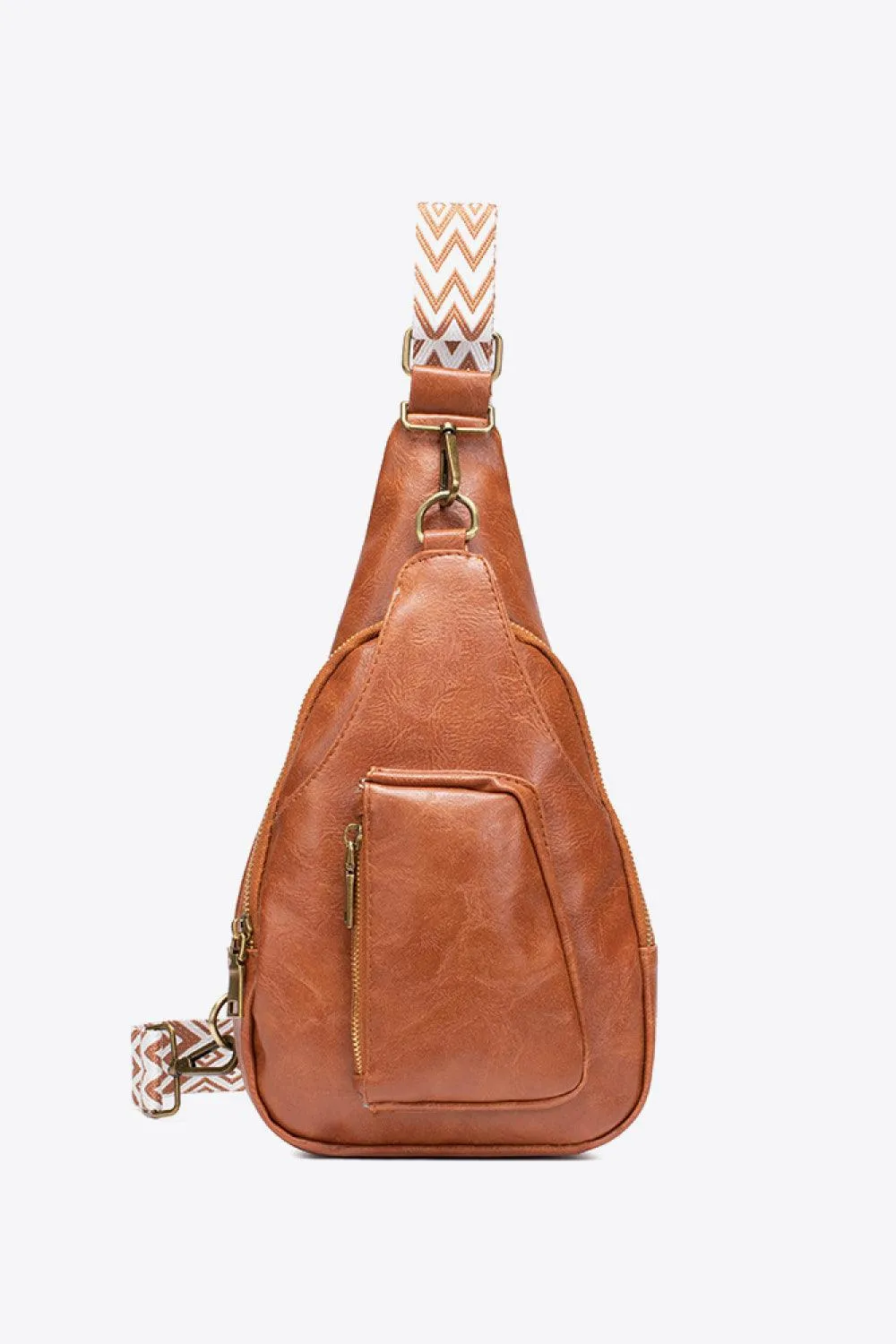 Hazel Blues® |  All The Feels PU Leather Sling Bag