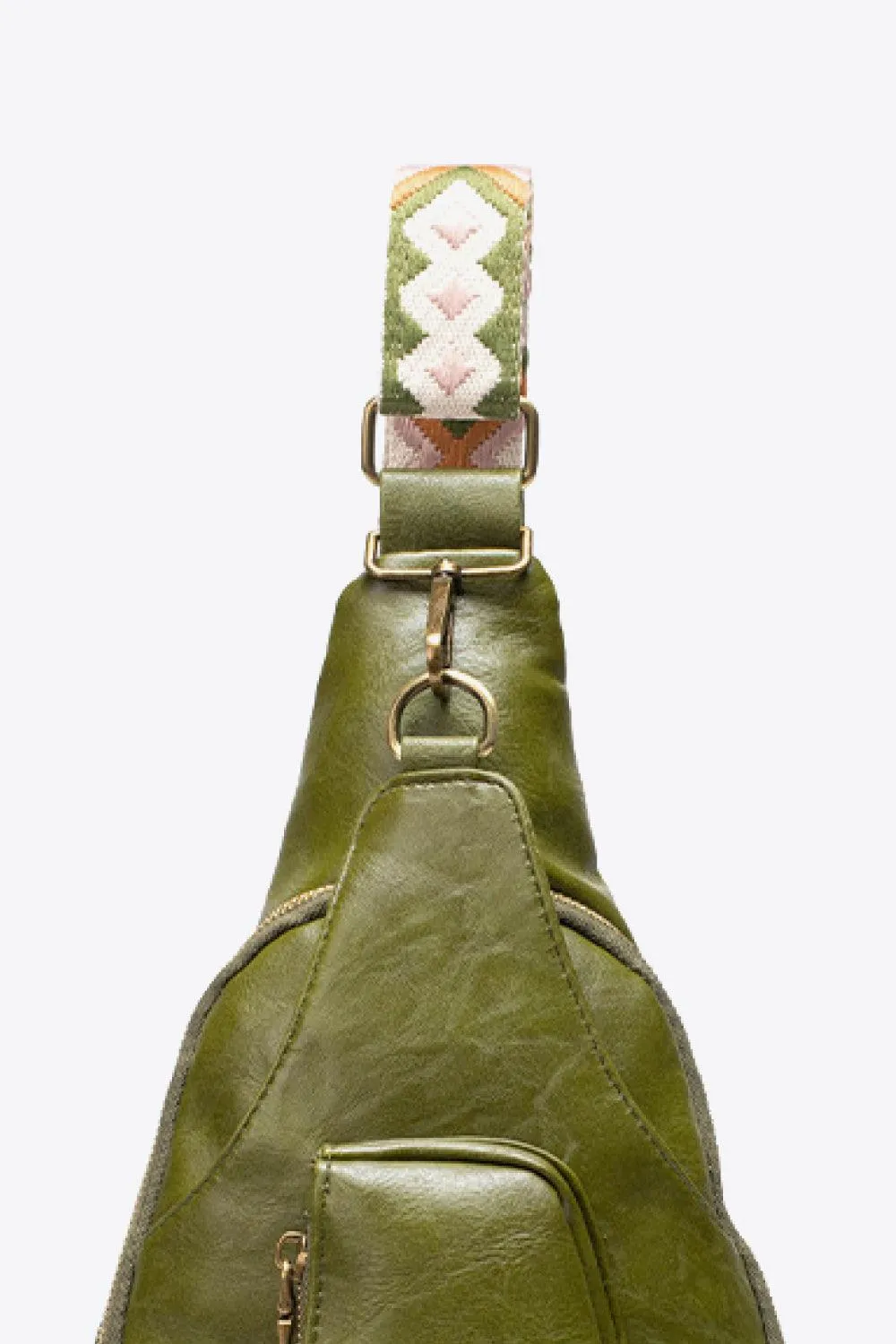 Hazel Blues® |  All The Feels PU Leather Sling Bag