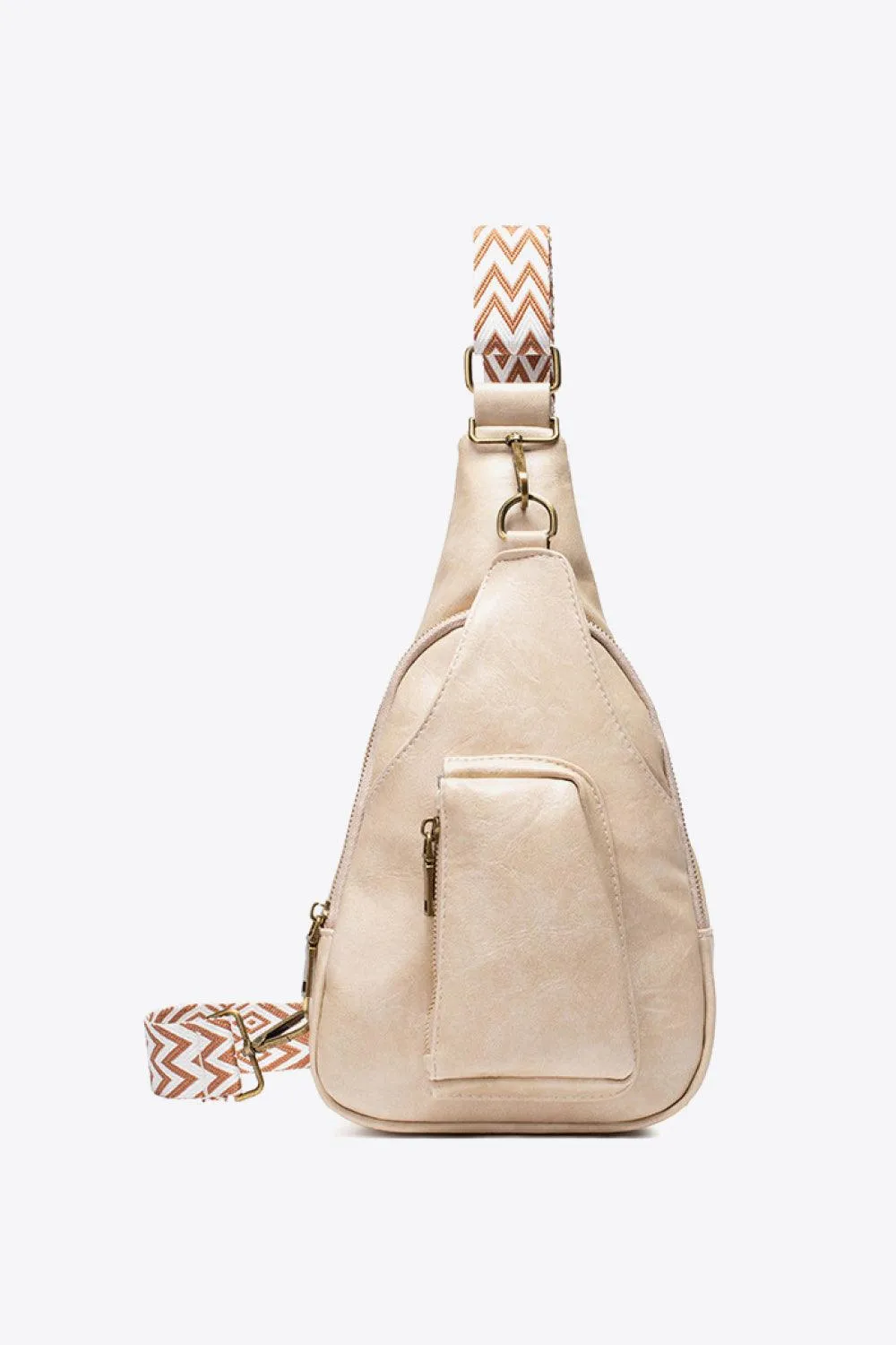 Hazel Blues® |  All The Feels PU Leather Sling Bag