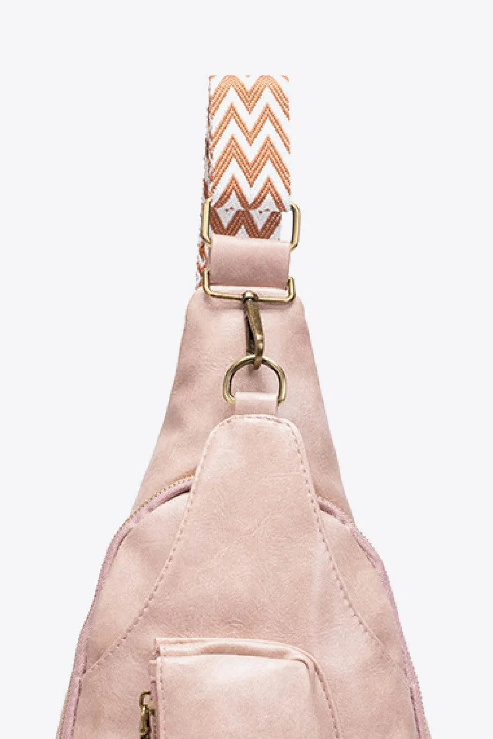 Hazel Blues® |  All The Feels PU Leather Sling Bag