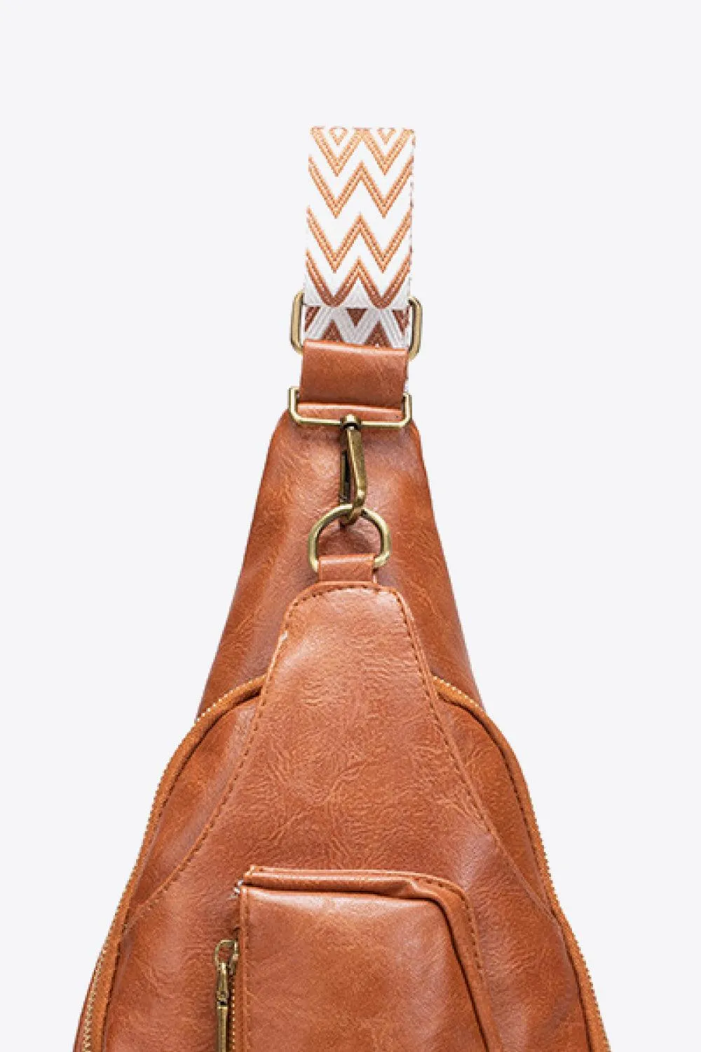 Hazel Blues® |  All The Feels PU Leather Sling Bag