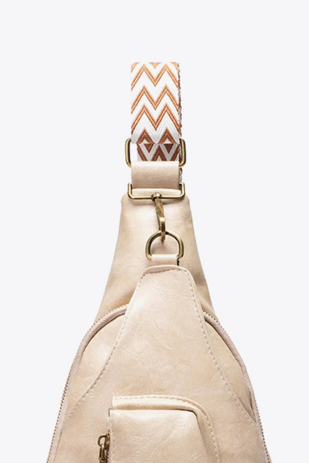 Hazel Blues® |  All The Feels PU Leather Sling Bag