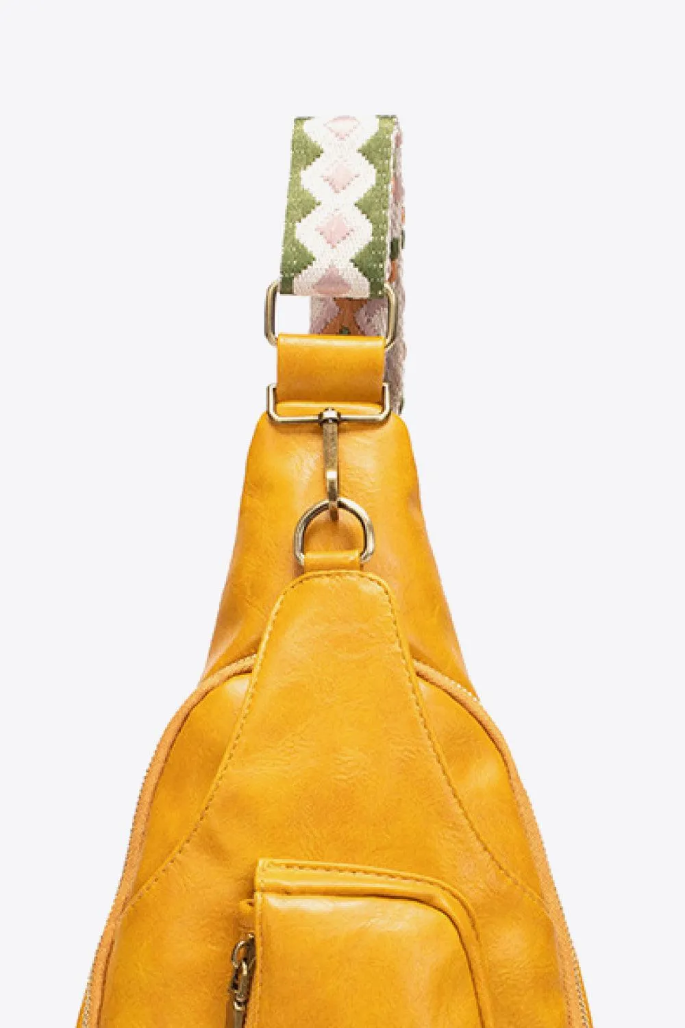 Hazel Blues® |  All The Feels PU Leather Sling Bag