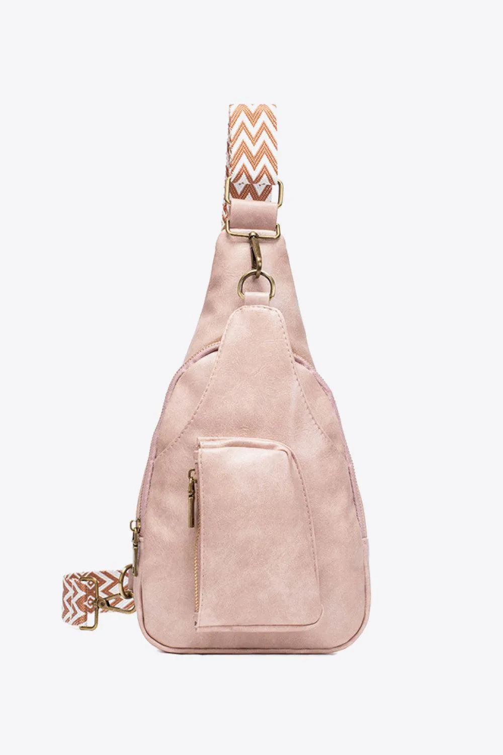 Hazel Blues® |  All The Feels PU Leather Sling Bag