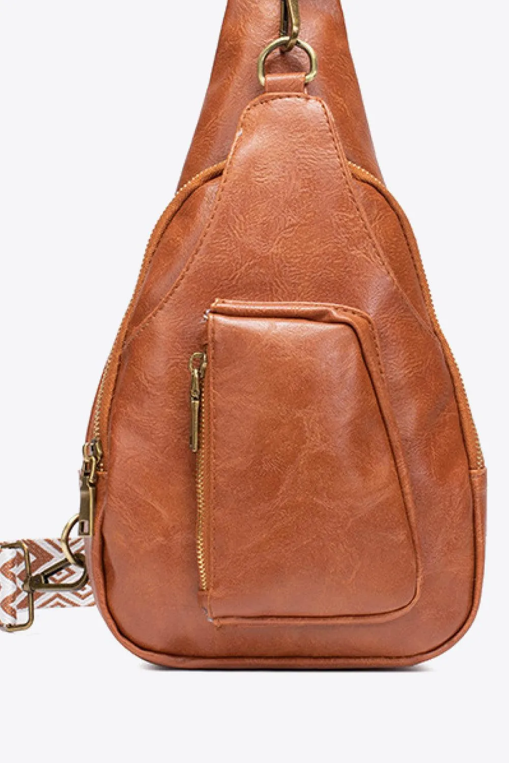 Hazel Blues® |  All The Feels PU Leather Sling Bag