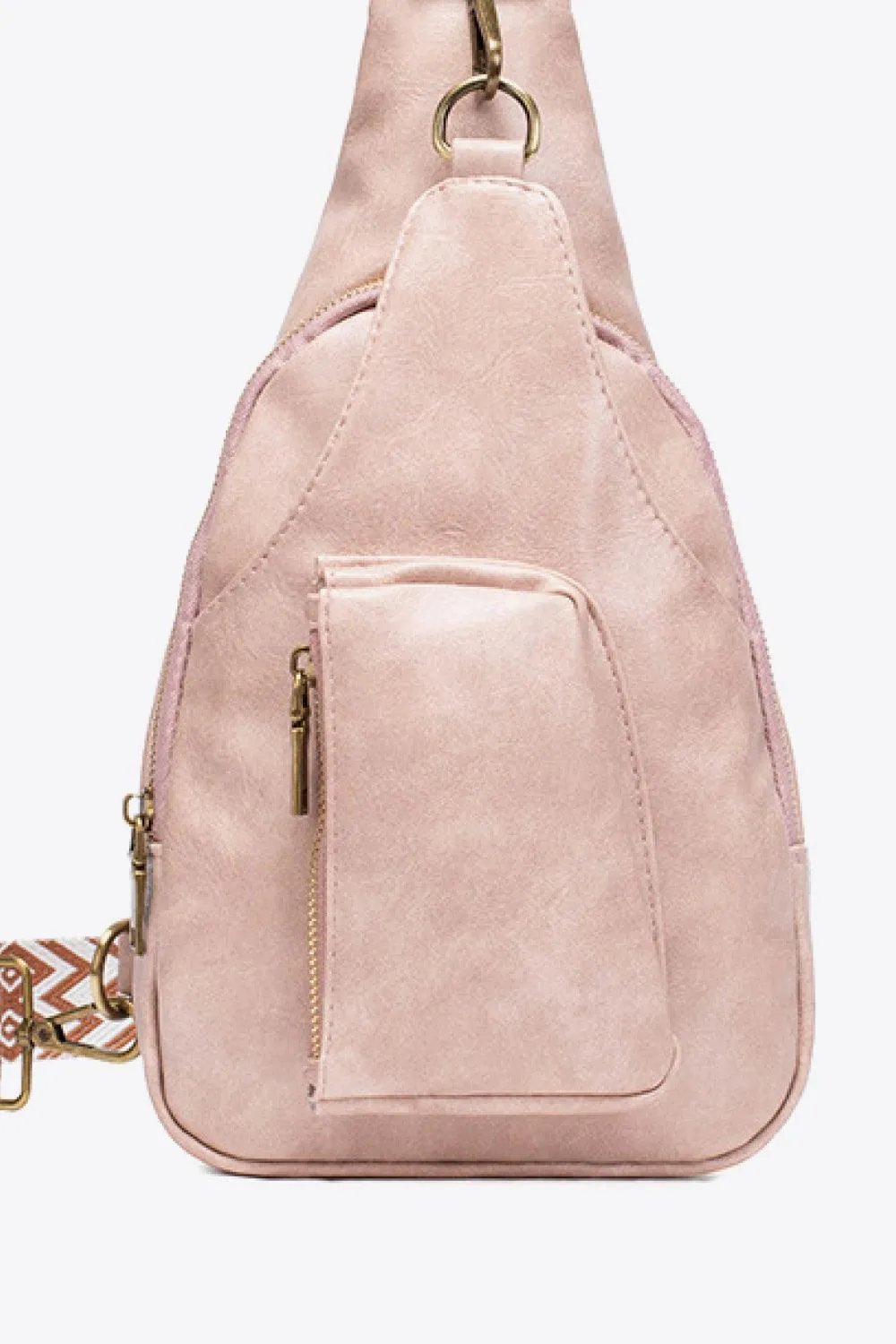 Hazel Blues® |  All The Feels PU Leather Sling Bag
