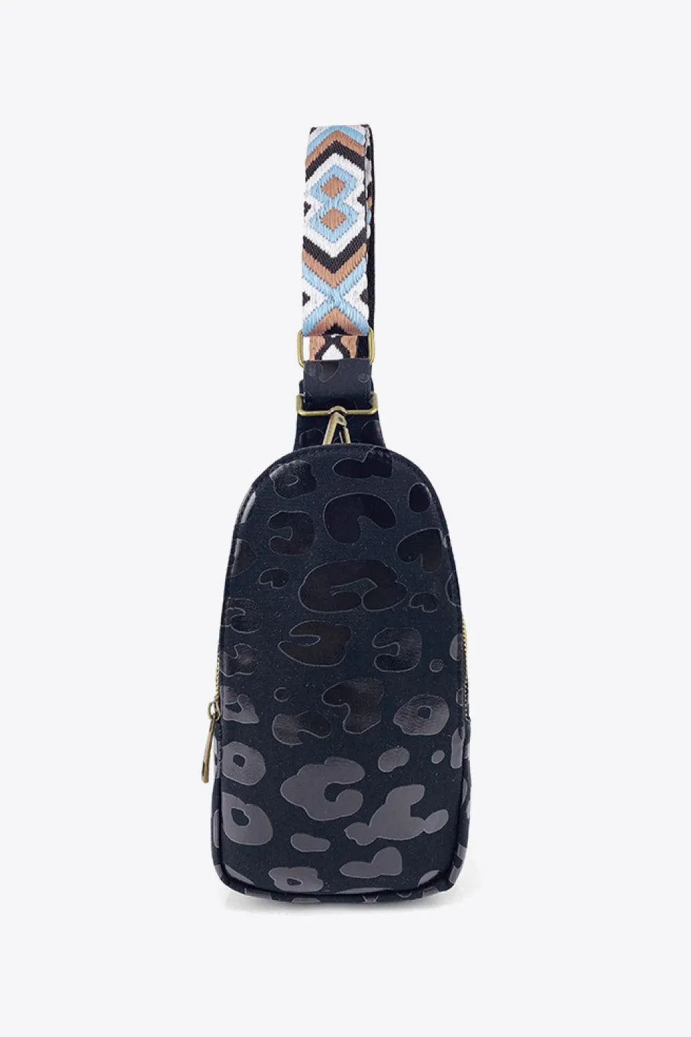 Hazel Blues® |  Printed PU Leather Sling Bag