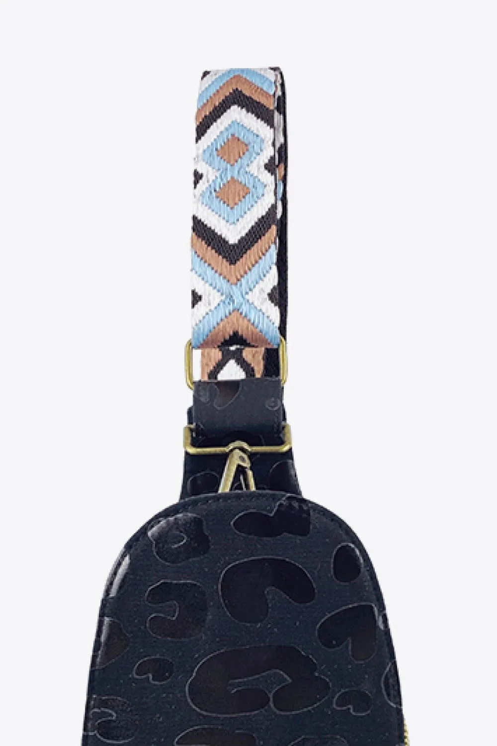 Hazel Blues® |  Printed PU Leather Sling Bag