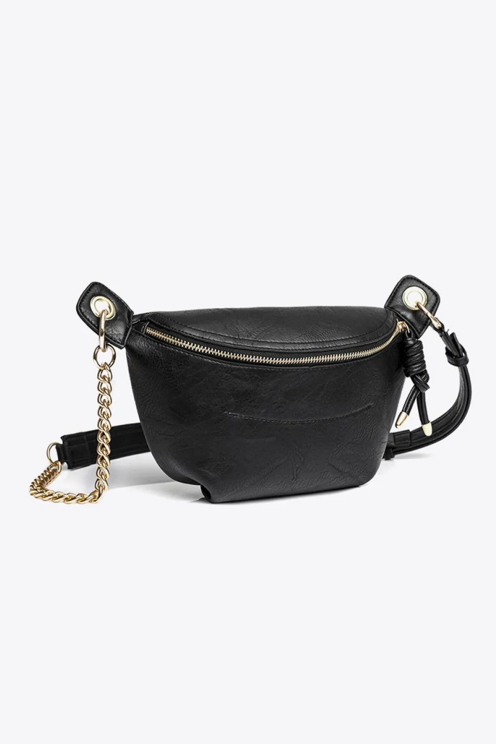Hazel Blues® |  PU Leather Chain Strap Crossbody Bag