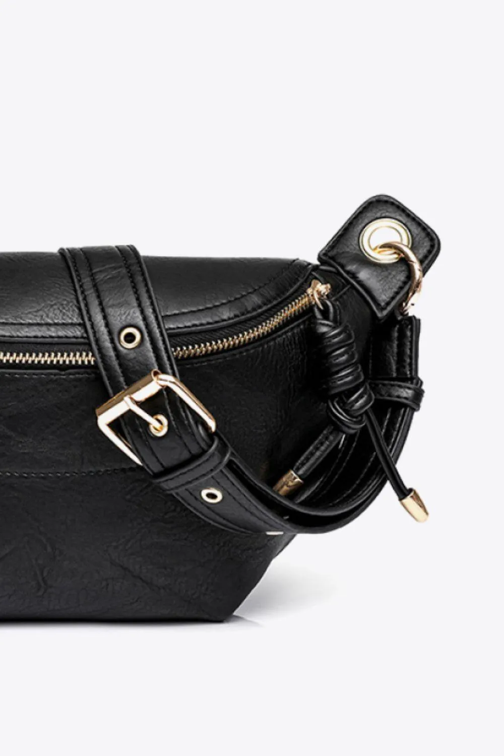Hazel Blues® |  PU Leather Chain Strap Crossbody Bag