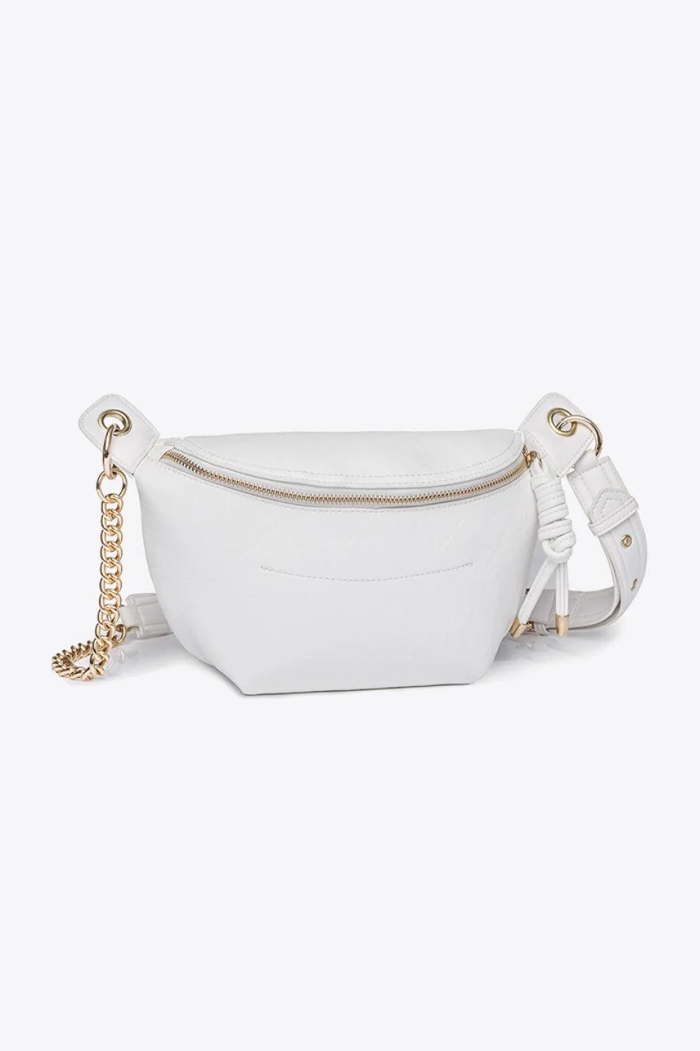 Hazel Blues® |  PU Leather Chain Strap Crossbody Bag