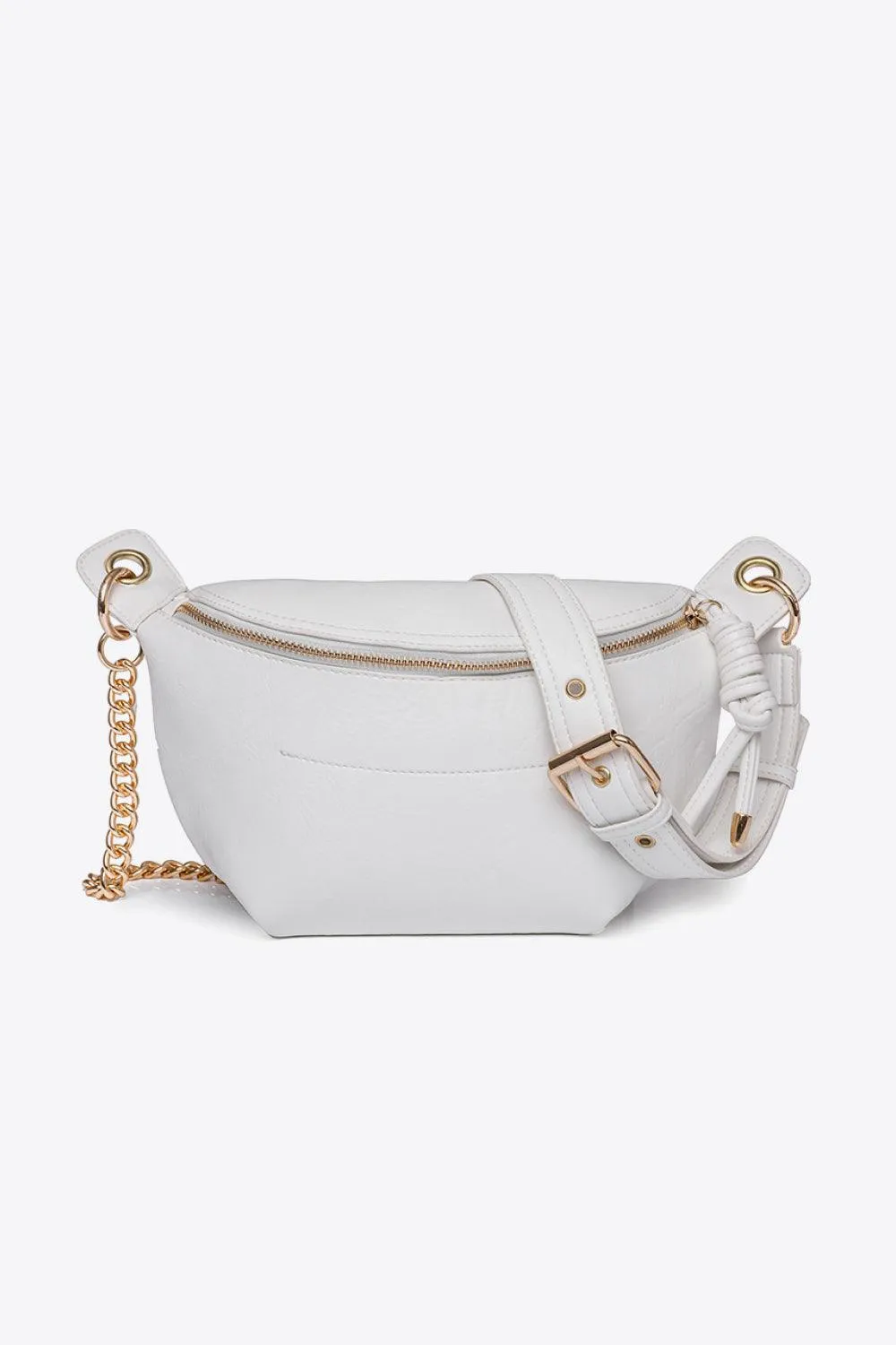 Hazel Blues® |  PU Leather Chain Strap Crossbody Bag