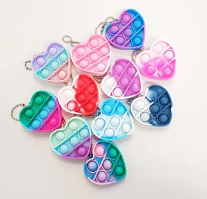 Heart Bubble Popper Fidgits pack of 11pcs ($1.55 each)