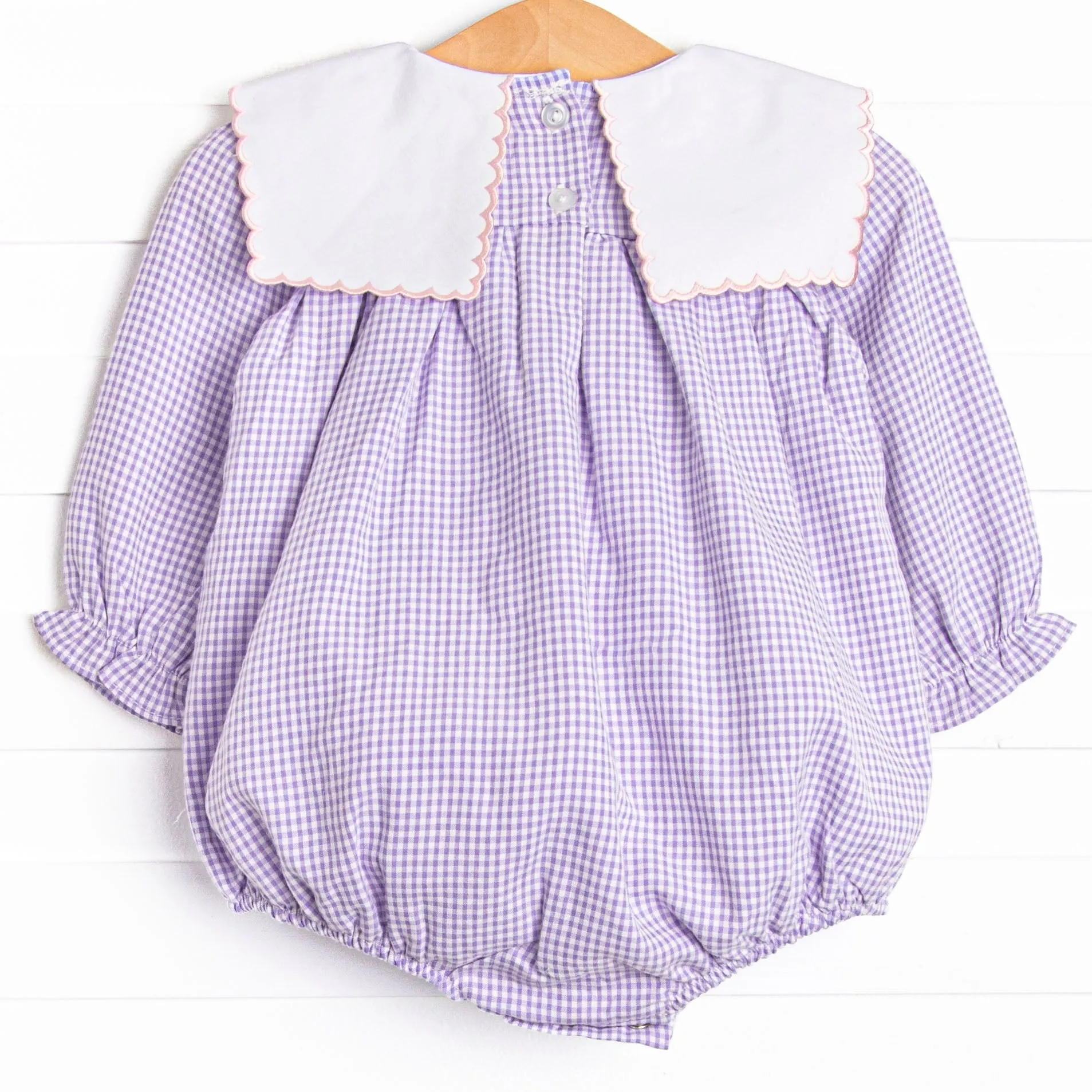 Heart's Desire Embroidered Bubble, Purple