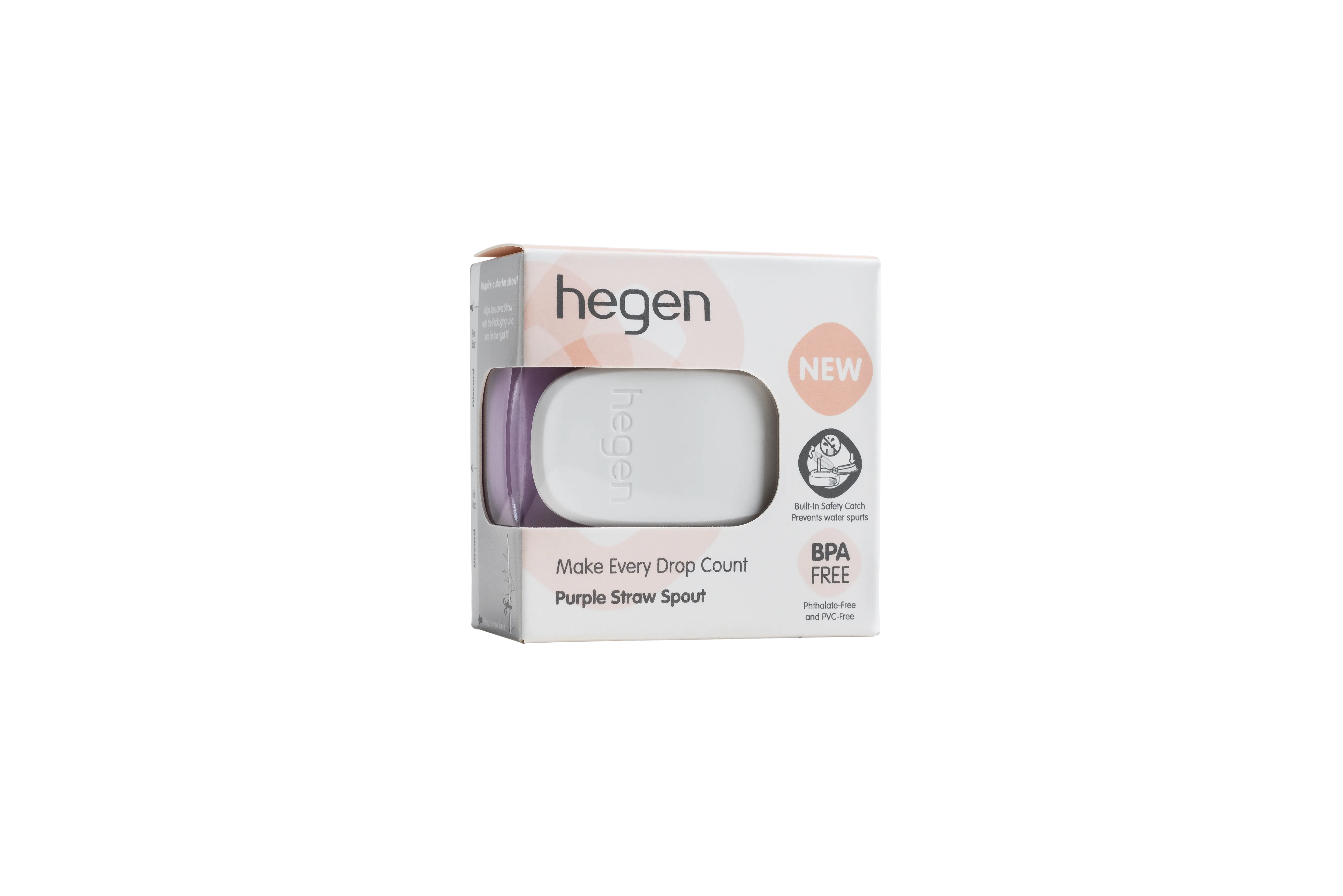Hegen PCTO™ Straw Spout - Purple (New)