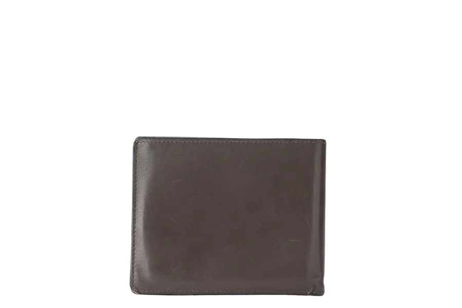 HERMES BIFOLD WALLET CALFSKIN (STAMP T) WITH BOX