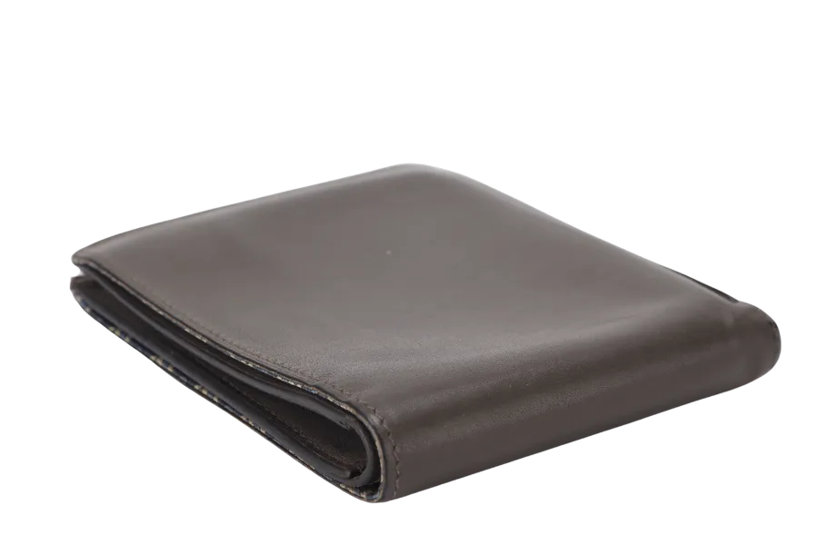 HERMES BIFOLD WALLET CALFSKIN (STAMP T) WITH BOX