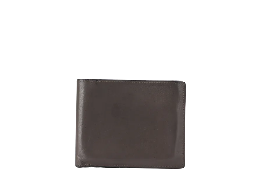 HERMES BIFOLD WALLET CALFSKIN (STAMP T) WITH BOX