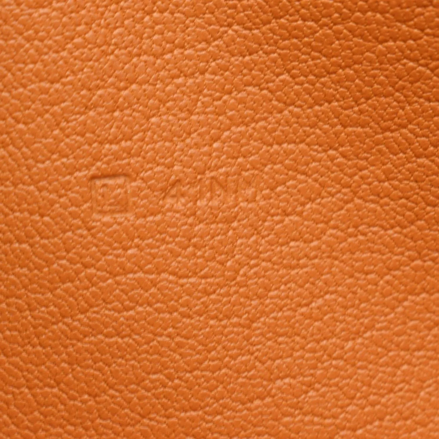 HERMES Classique Epsom Leather Long Zippy Wallet Orange