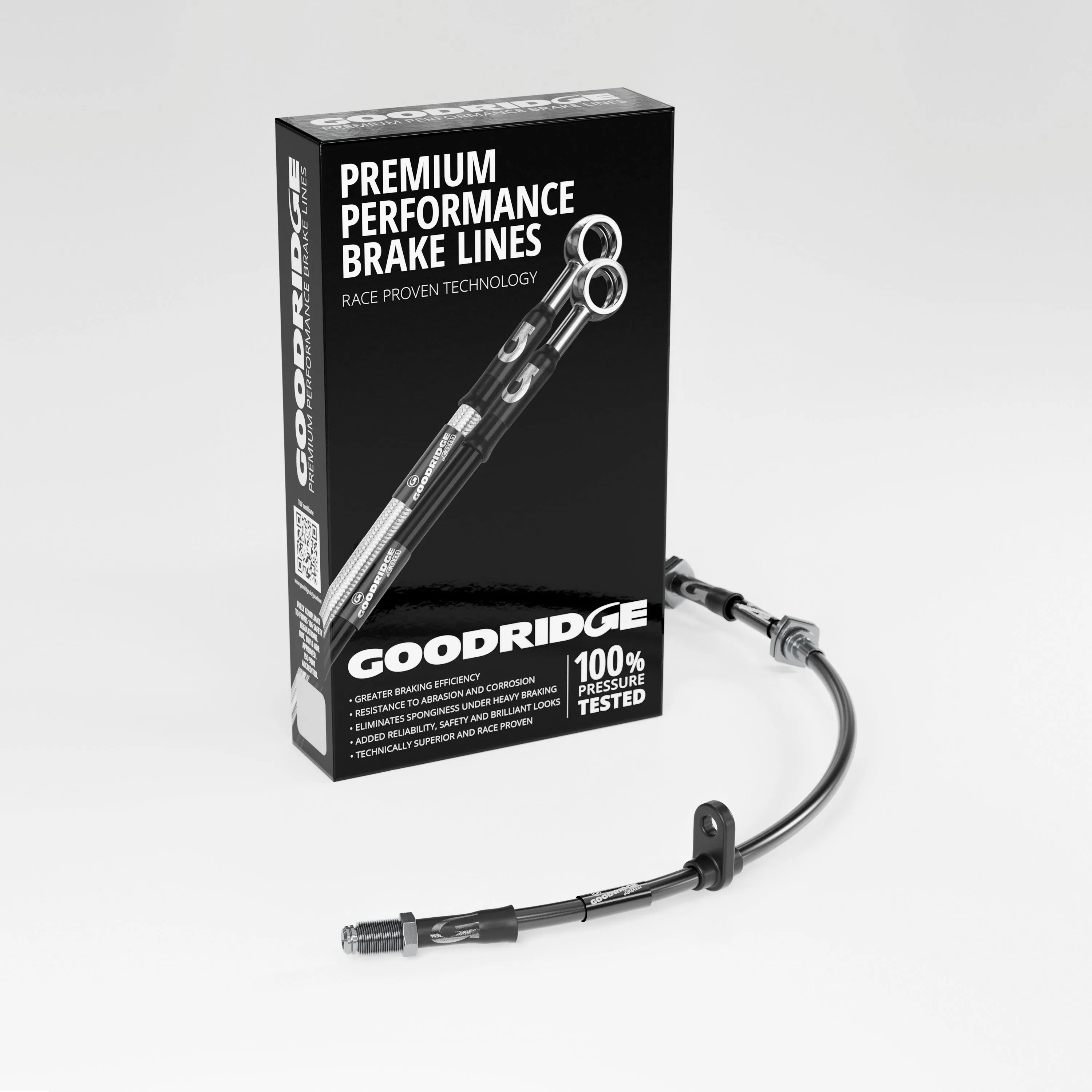 HIGH PERFORMANCE BRAIDED STAINLESS STEEL CLUTCH HOSE KIT FOR TOYOTA YARIS GR 02/20-