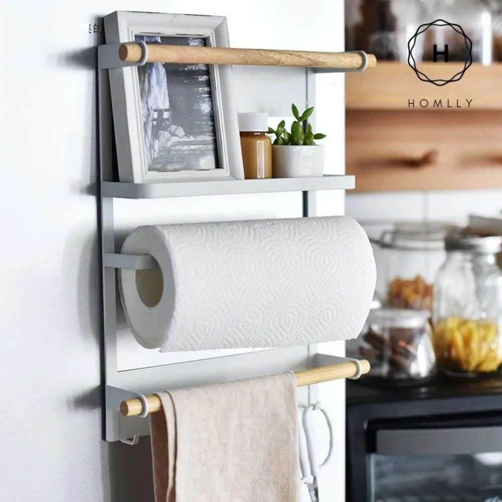 Homlly Refrigerator Magnetic Storage Rack