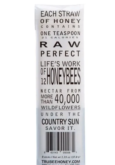 Honey straws
