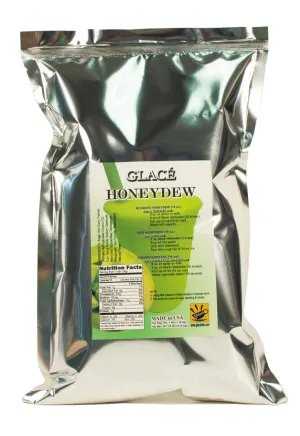 Honeydew 4 in 1 Mix for Bubble Tea, Smoothies, Lattes and Frappes, 3 lbs. Bag (Case 6 x 3 lbs. Bags) - Made in the USA