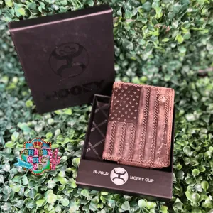 HOOEY  "LIBERTY ROPER" BIFOLD HOOEY MONEY CLIP