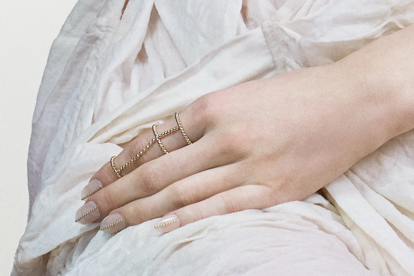 Horizon Ring in 14K Gold Vermeil