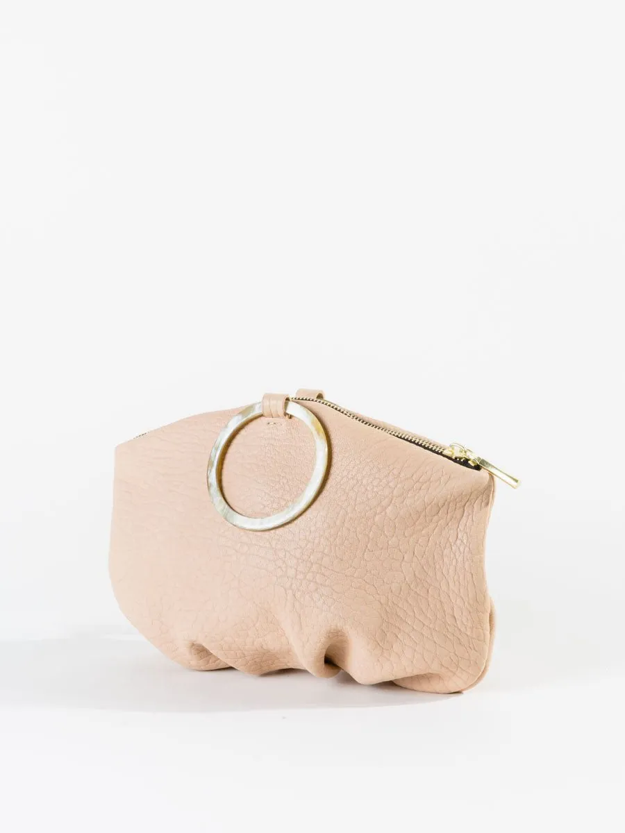 horn ring pochette - skin bubble lamb