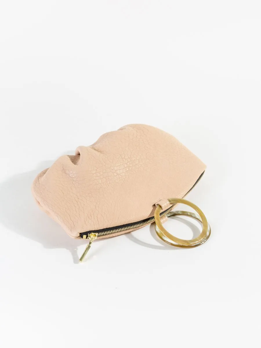 horn ring pochette - skin bubble lamb