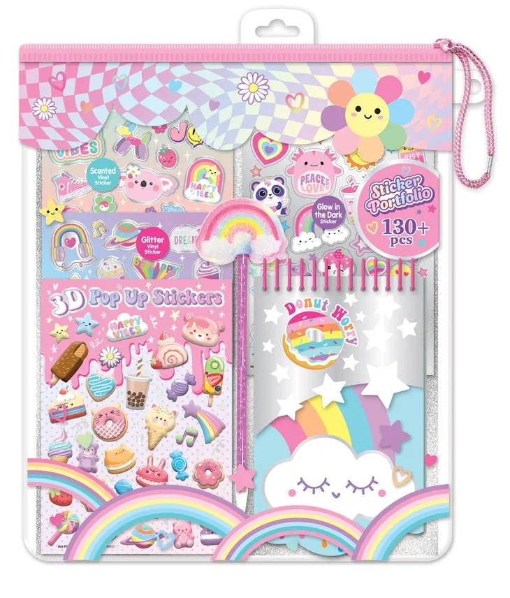Hot Focus Sticker Portfolio - Rainbow