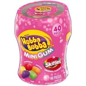 Hubba Bubba Sugar Free Skittles Gum