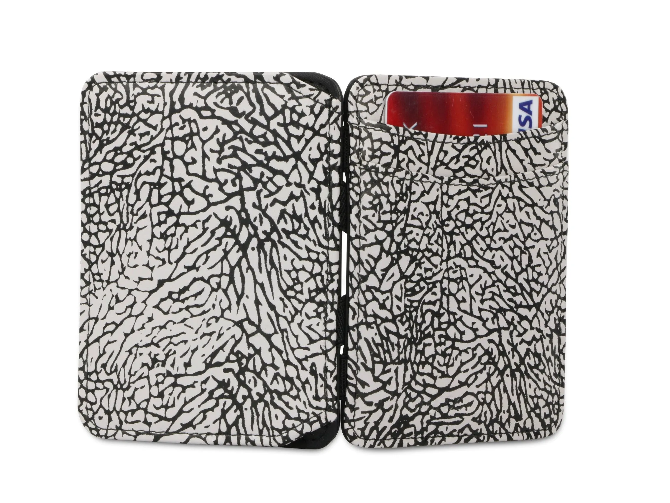 Hunterson RFID Magic Coin Wallet Print