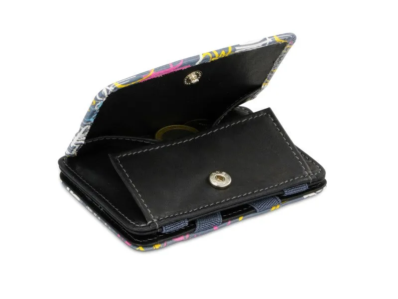 Hunterson RFID Magic Coin Wallet Print