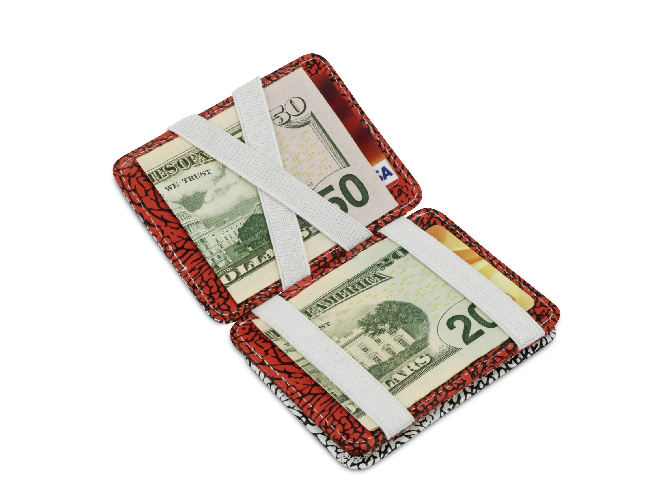 Hunterson RFID Magic Coin Wallet Print