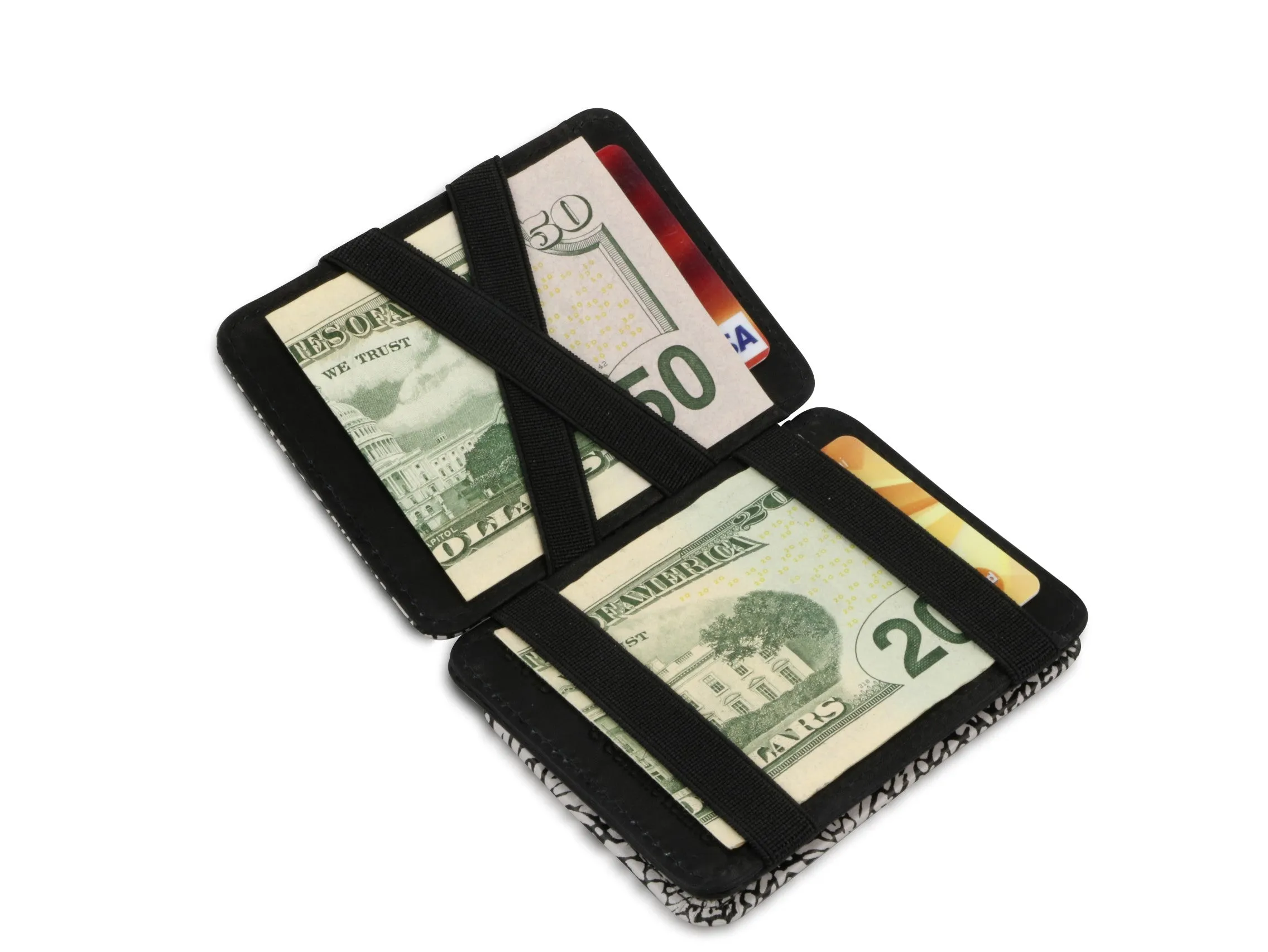 Hunterson RFID Magic Coin Wallet Print