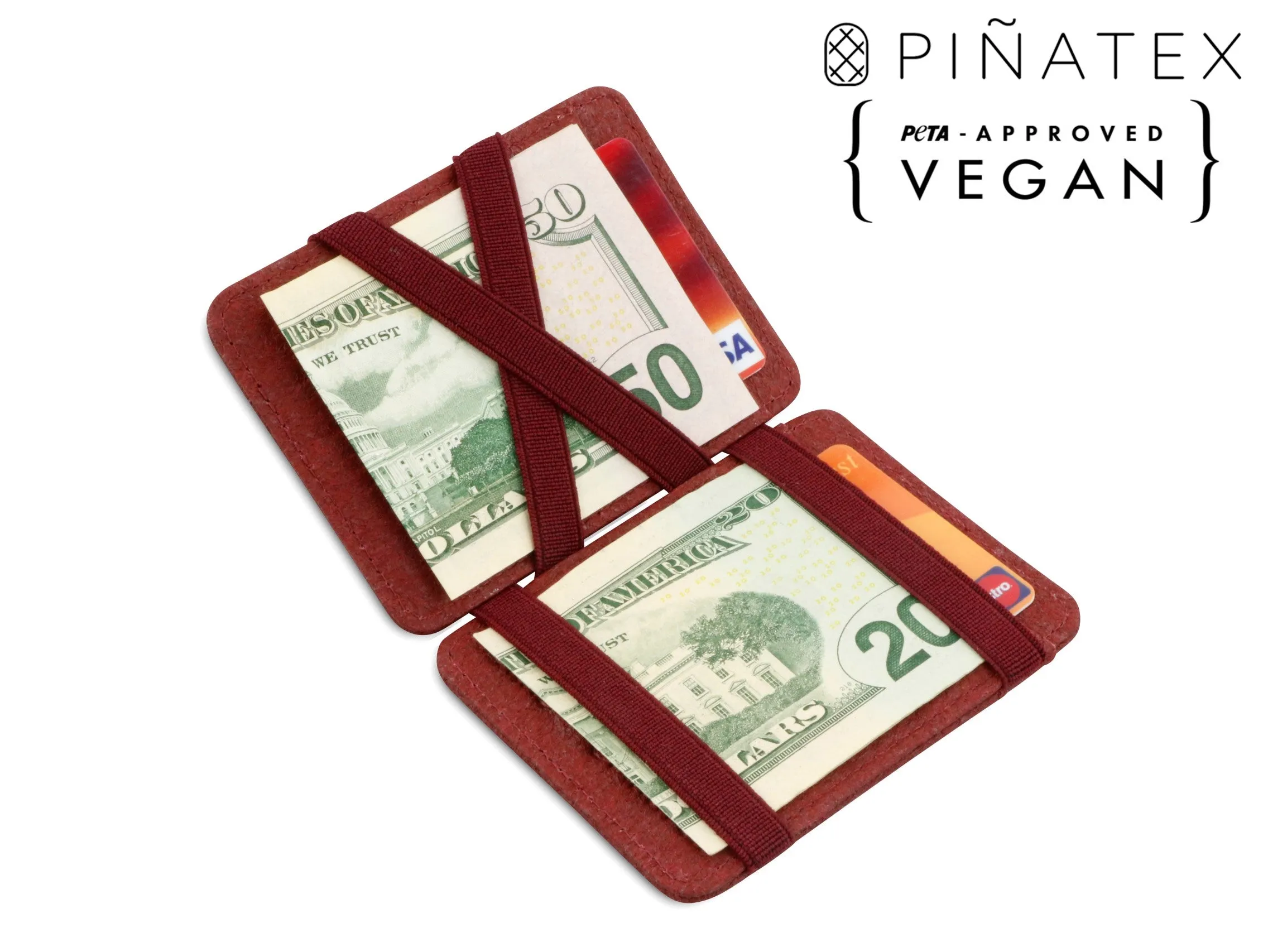 Hunterson Vegan RFID Magic Wallet
