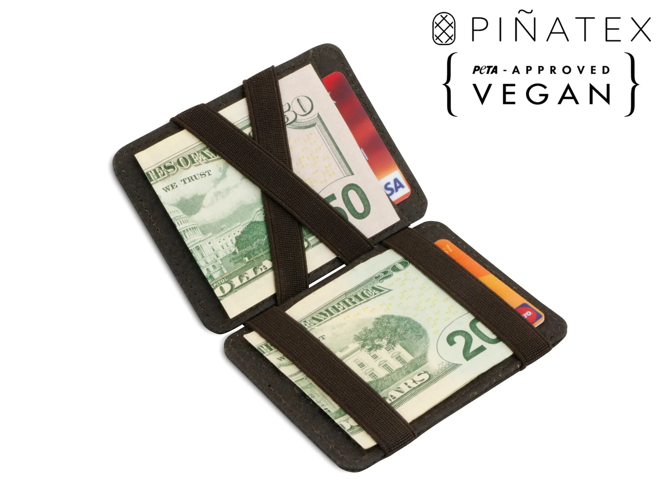 Hunterson Vegan RFID Magic Wallet
