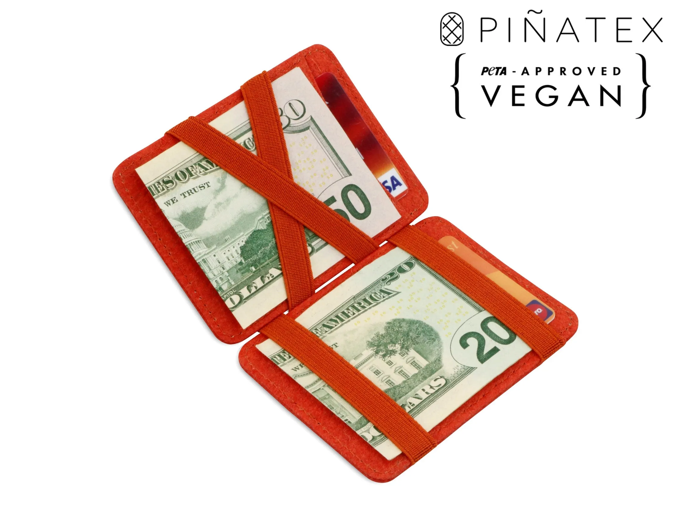 Hunterson Vegan RFID Magic Wallet