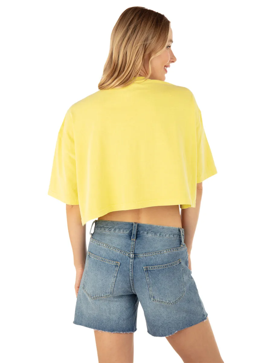 Hurley Sunrise to Sunset Boyfriend Crop Tee